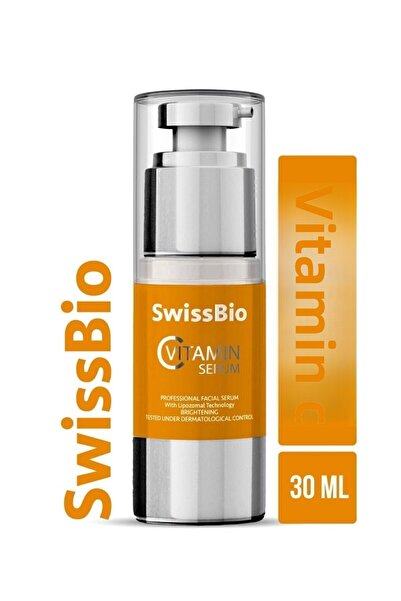 SwissBio سيروم فيتامين سي - 30 مل، فوسفات أسكوربيل الصوديوم%5+إيثيل حمض الأسب...