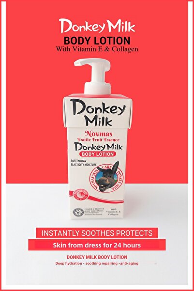 Nera Classy Donkey Milk Body Lotion Cream, 300ml Real Donkey Milk Body Lotion...