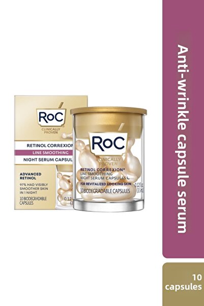 Roc سيروم كبسولات الريتينول المضاد للتجاعيد - 10 قطع