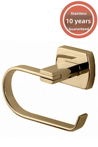 Generic Brand Milan Geni? Stainless Brass Covered Toilet - Gold Gold