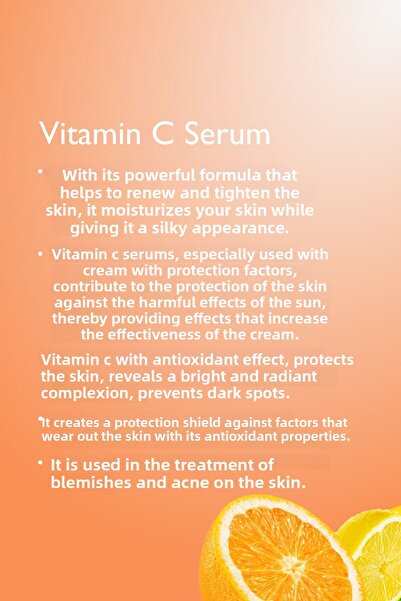 Baga Vitamin C Hyaluronic Acid Brightening Antioxidant Serum