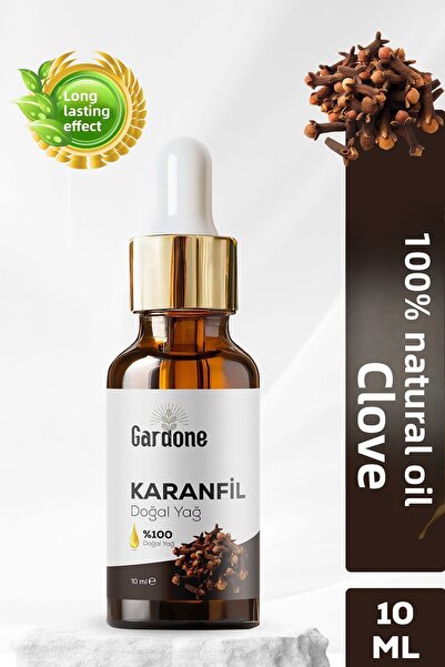 Gardone زيت القرنفل معصور على البارد 100% القرنفل النقي والطبيعي 10 مل