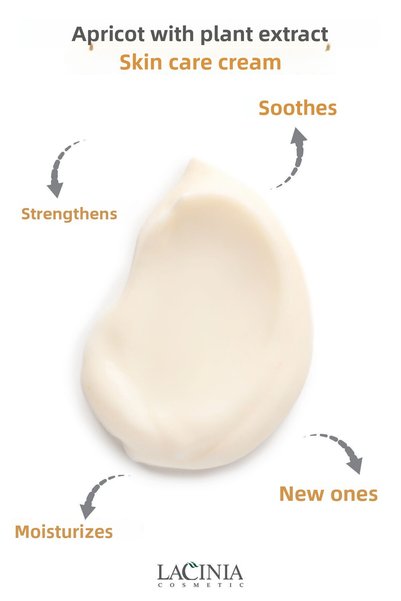 Lacinia 150 ml Oily Skin Care Cream - Suitable for Hand, Face and Body Care