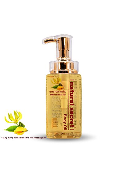 Natural Secret يلانج يلانج 300 مل للتدليك والعناية