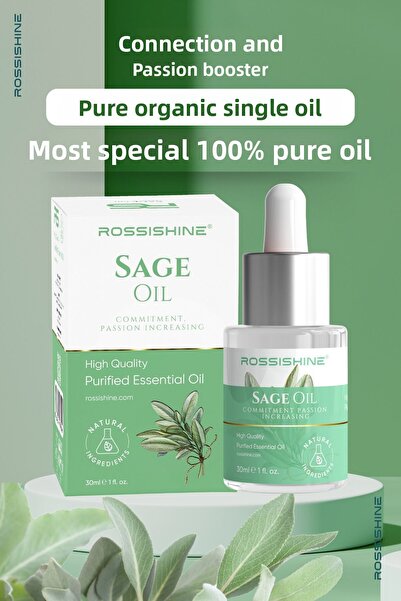 Rossishine 30 Ml Clary Sage Essential Oil