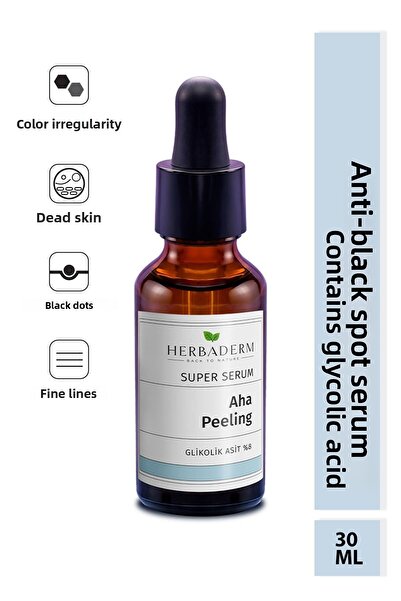 Herbaderm مصل Aha-peeling لموازنة لون البشرة بحمض الجليكوليك