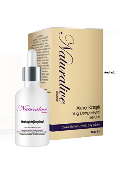 naturalive مصل موازنة الزيت المضاد 30 مل إنتاج محلي