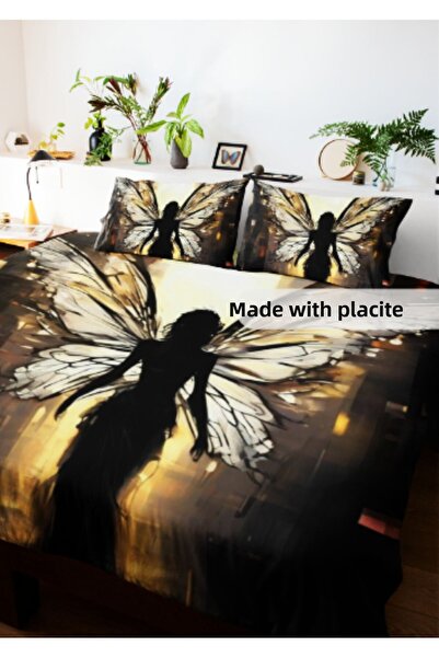 Elmas Dizayn Double Duvet Cover Set - Antibacterial, Hypoallergenic, 240X260 ...
