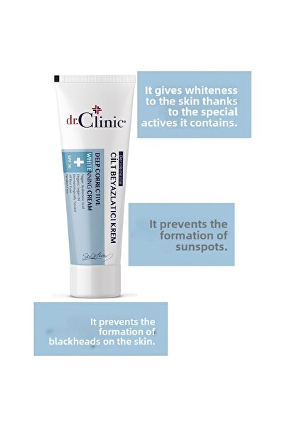 Dr. Clinic دكتور كلينيك 50 مل كريم تبييض البشرة العميق