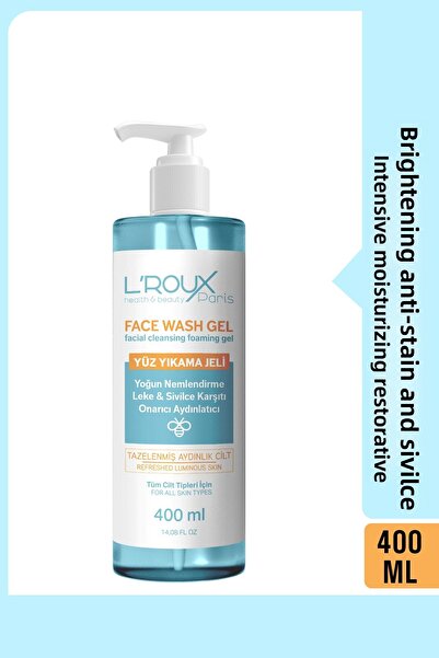 L'roux health & beauty جل منظف ومنقي ومنعش للوجه مضاد لحب الشباب والرؤوس السو...