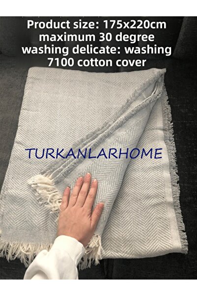 turkanlarhome Luxury Cotton Sofa-Seat Cover 175X220 cm Double Sided Anti-Sweat Anti-Slip Non-Collectable