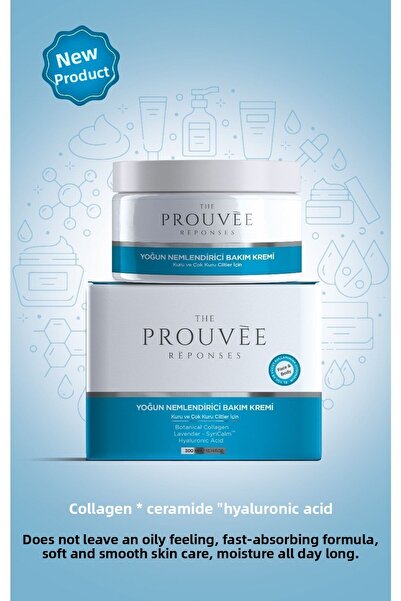 The Prouvee Reponses Intense Moisturizing Face and Body Skin Care Cream with ...
