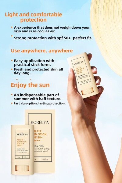KORELYA واقي الشمس من الأشعة فوق البنفسجية بعامل حماية من الشمس SPF50+ UVA/UVB 18 جرام
