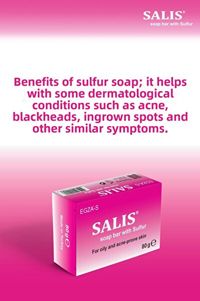Dr. EA Laboratories Sulfur Soap Salis 80gr