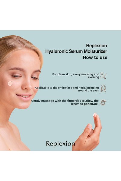 Replexion Hyaluronic Serum Moisturizer Moisturizing Serum 50mlAnti-aging