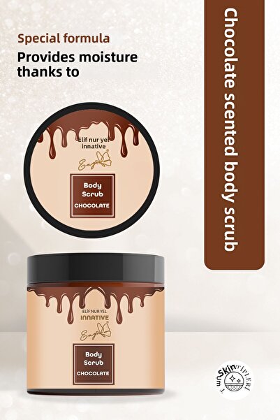 INNATIVE Elif Nur Yel Eny Choco Dream مقشر الجسم المرطب جل الشوكولاتة لتقشير ...