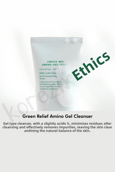 Dr.Althea Green Relief Amino Gel Cleanser - Low Ph, Anti-Pore Gentle Cleansing Gel - 100ml