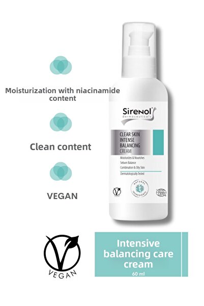 Sirenol كريم العناية المتوازن المكثف 60 مل