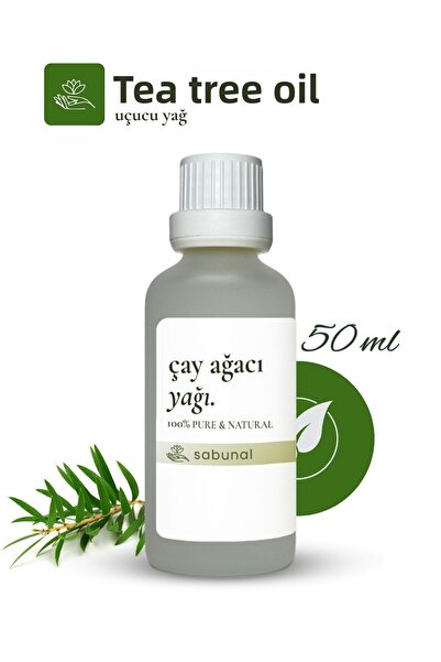 sabunal زيت شجرة الشاي 50 مل - زيت للعناية بالبشرة