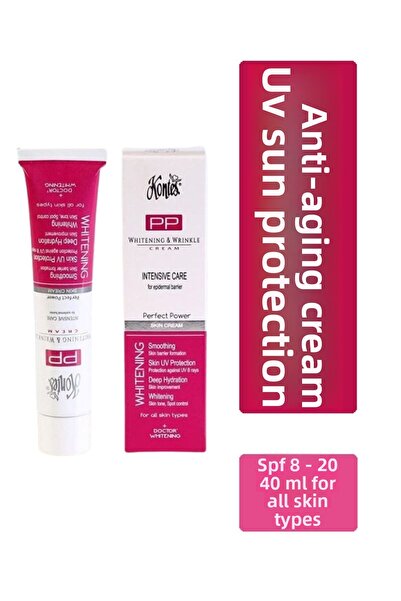 Kontes كريم ملون من مادة البولي بروبيلين 45 مل - مضاد للتجاعيد وتبييض العيوب