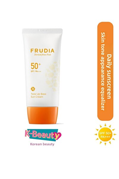 FRUDIA كريم الشمس TONE-UP BASE 50 SPF - 50 جم كريم الشمس المنشط BeNa