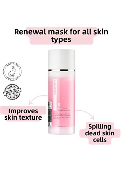 Desembre قناع فقاعات قشر الأكسجين من ديرما ساينس