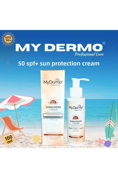 MY DERMO Spf50+ Protective Sunscreen 100 ml + Sun Milk 200 ml