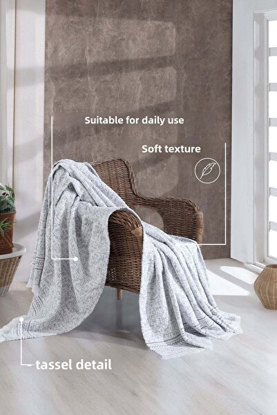 Elart Harmony Blanket Single Anthracite (170X240 cm)