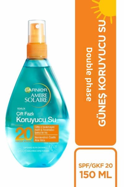 Garnier Ambre Solaire Dual Phase Sunscreen Water GKF20 150ML