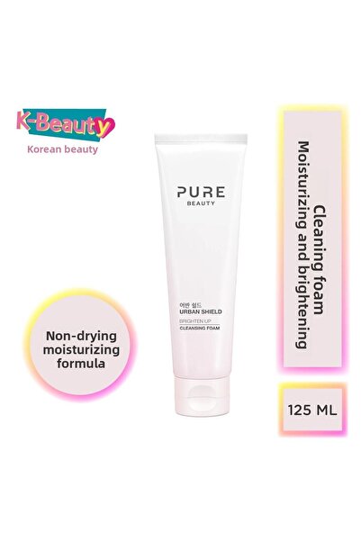 PURE BEAUTY رغوة تنظيف برايتن أب 125 مل