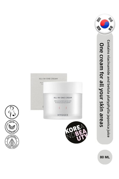 HYGGEE كريم الكل في واحد 80 مل |   كريم الترطيب المكثف وموازنة البشرة