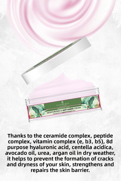 Biosecret كريم مضاد للشيخوخة للترطيب المكثف 50 مل كريم مضاد للشيخوخة Bio65