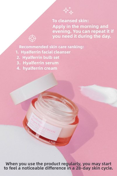 Hyalferrin Biogen Signal Cream | Face Cream | 50 ml | Skin Barrier | Lactoferrin | Hyaluronic Acid