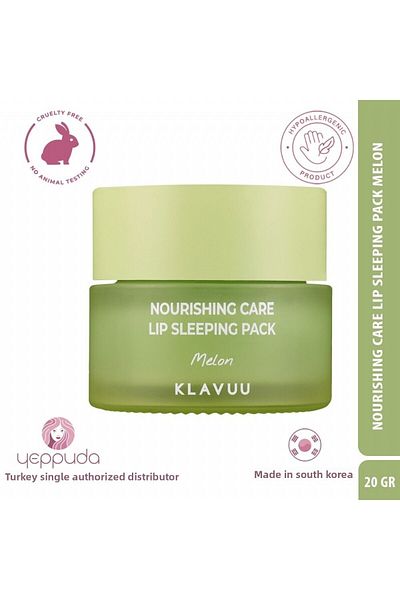 Klavuu Melon Nourishing Lip Care Night Mask Nourishing Care Lip Sleeping Pack Melon