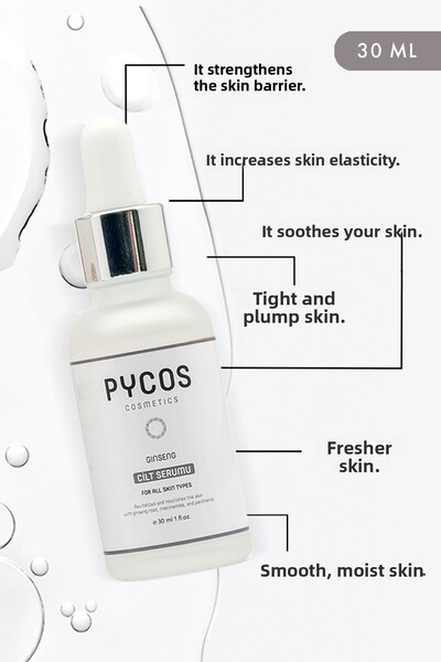 PYCOS COSMETICS Intensive Ginseng Care Serum that Helps Skin Renewal and Refreshment 30 ml