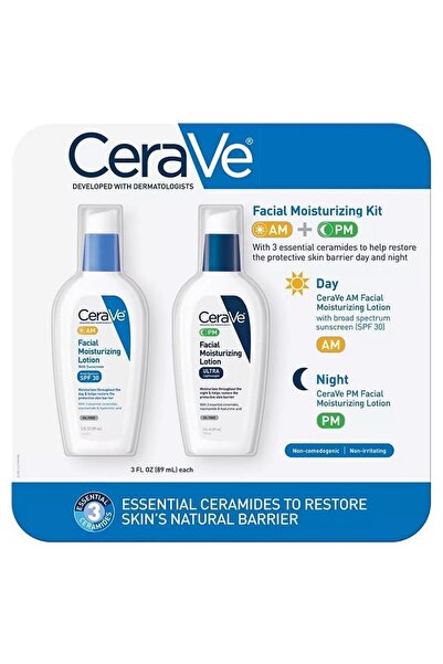CeraVe مجموعة ترطيب الوجه 2x89 مل