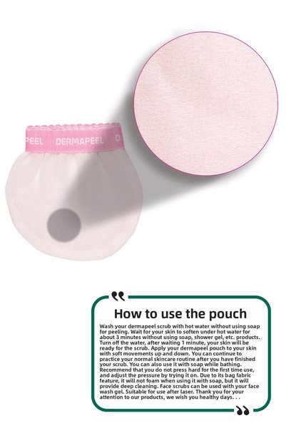 Dermapeel العلامة التجارية: Pink Touch Face Scrub الفئة: تقشير الجسم