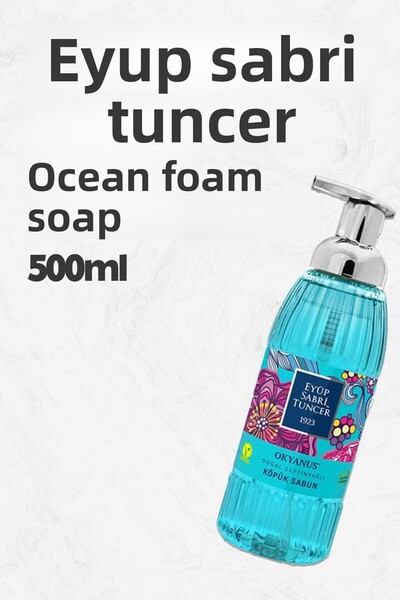 Eyüp Sabri Tuncer Ocean Foam Soap with Olive Oil 500 ml