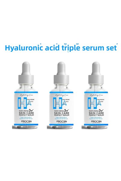 PROCSIN Intensive Moisturizing Hyaluronic Acid Serum 20 ml (3 Pcs)