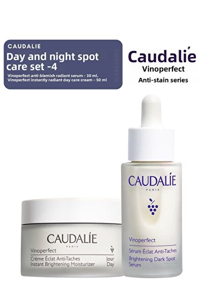 Caudalie Vinoperfect Blemish Care Set -4 |   Day Cream & Serum Original Size