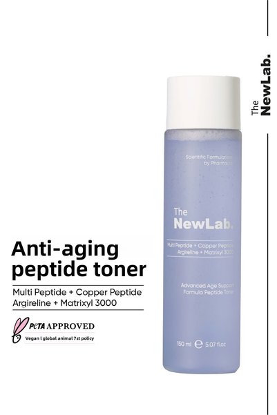 the newlab. Anti-Aging Peptide Toner 150 ml (Multipeptide, Copperpeptide, Arg...