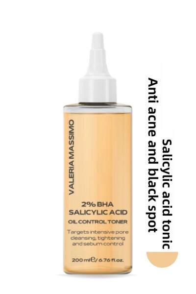 Valeria Massimo Bha 2% Oil Control Toner & Blackhead Targeted, Oil Balancing ...