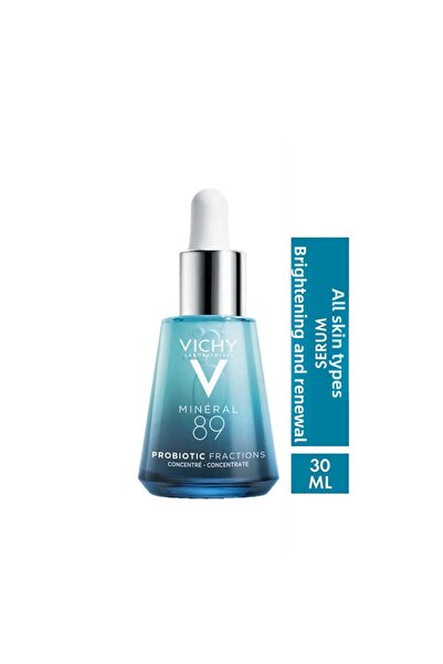 Vichy مصل بروبيوتيك مينيرال 89 - 30 مل: يقلل من ظهور الخطوط الدقيقة، ويفتح وينشط