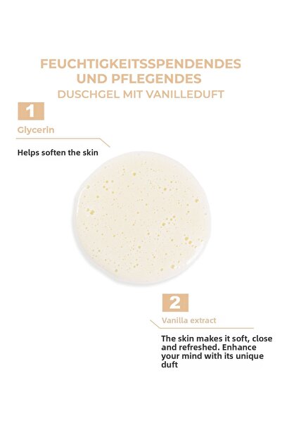 THE BATH FACTORY Hydratační a vyživující sprchový gel s příchutí vanilky 400 ml