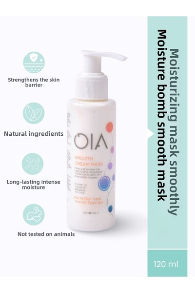 OIA Ozone Moisture Mask for Professional Skin Care - Smooth Cream Mask 120 ml...