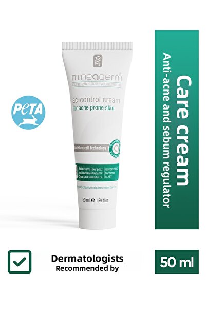 mineaderm كريم العناية بالبشرة ومنظم الزهم / كريم التحكم بالتيار المتردد