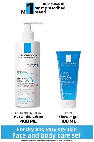 La Roche Posay La Roche-Posay Face and Body Care Set for Dry and Very Dry Skin