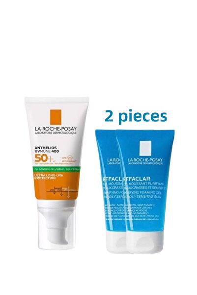 La Roche Posay Anthelios Facial Sunscreen for Oily and Combination Skin 50ml ...
