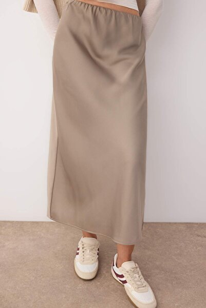 Trendyol Collection Mink Skirt Twoaw26Et00003