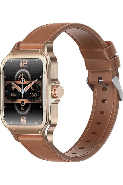 Promate Bluetooth Smart Watch IP68 Waterproof, 1.78" Curved Screen, Li-Polymer Battery Lasts Up to 1